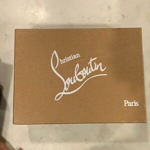 Christian Louboutin Black Heels! Size 37!